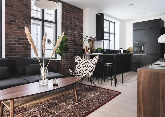 דירה Bryggen - Serviced In The Center *