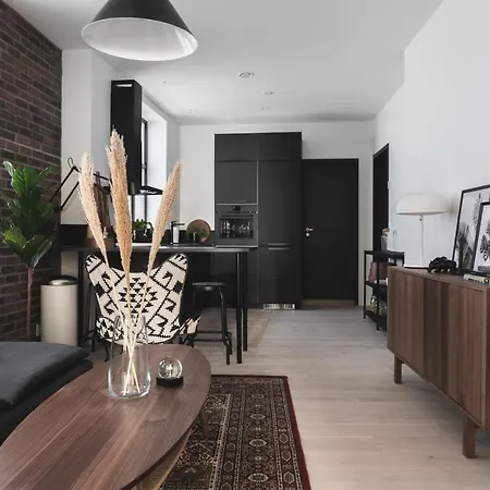 아파트 Bryggen - Serviced In The Center 베르겐
